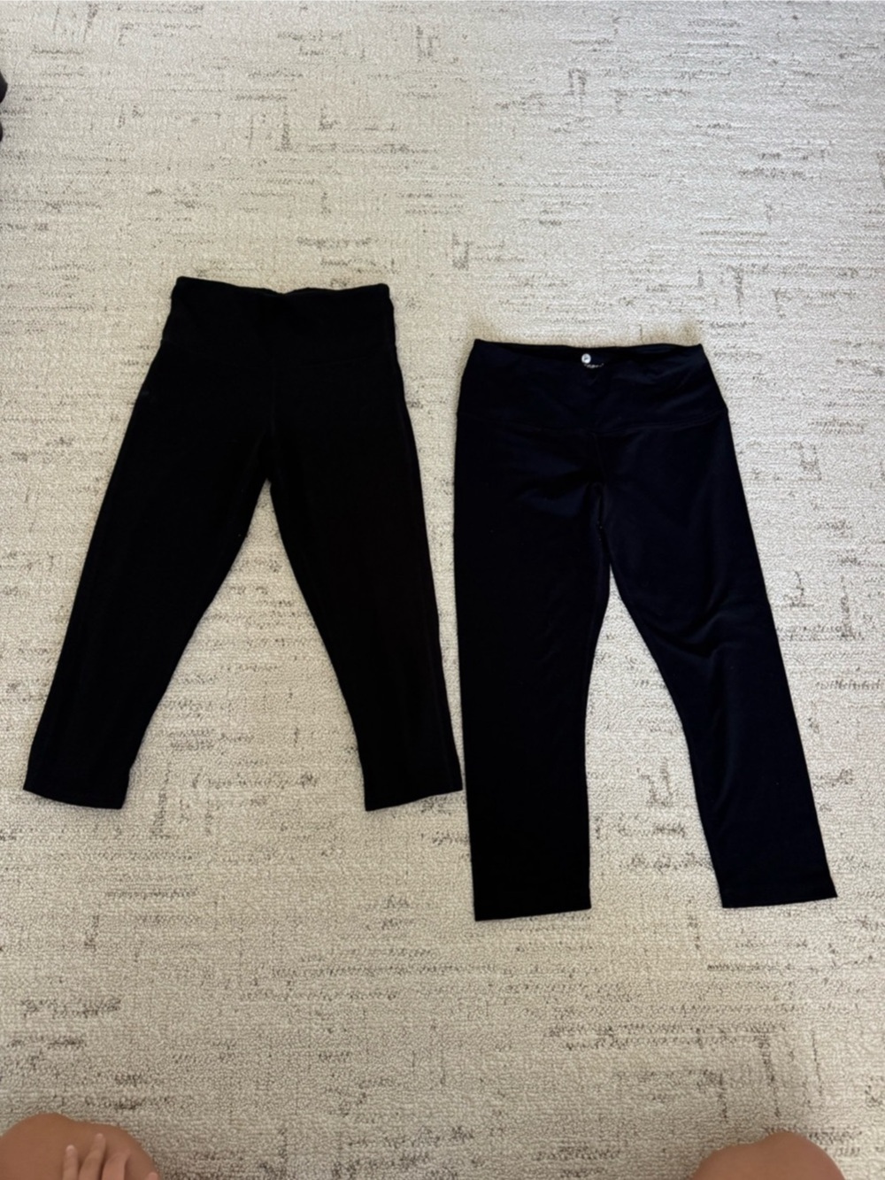 High-Rise Capri Leggings Set